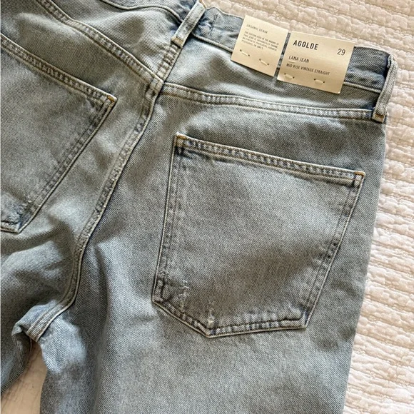 Agolde Lana Jean Mid Rise Vintage Straight